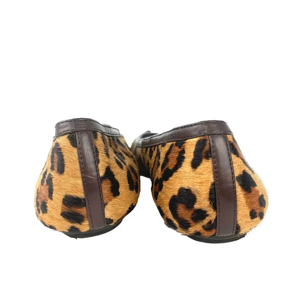 LAUREN RALPH LAUREN Ponyhair Animal Print RLL Logo Monstrap‎